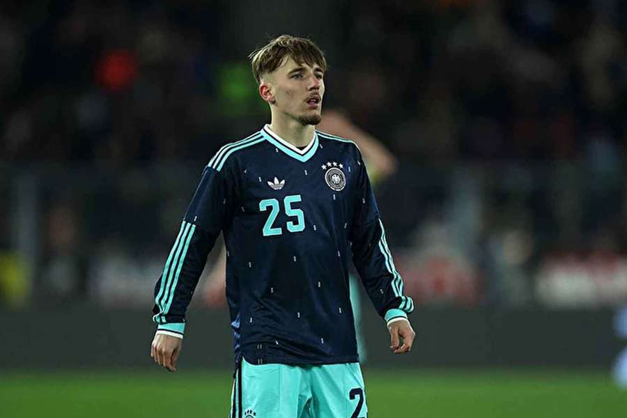 Lennart Karl při debutu v německé reprezentaci.