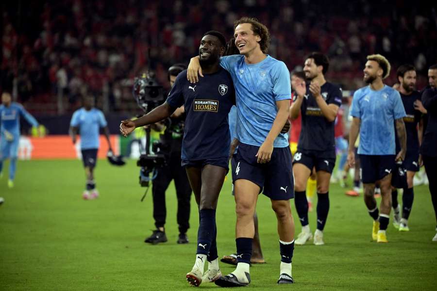 David Luiz (r.) ist der größte Star bei Bayerns Champions-League-Gegner Pafos FC.