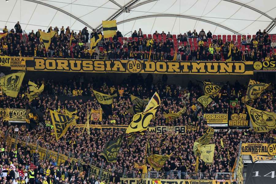 Tifosi del Dortmund in trasferta