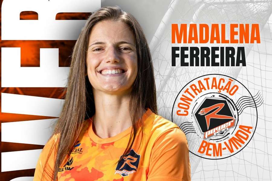 Madalena Marau apresentada no Racing Power Madalena Marau apresentada no Racing Power