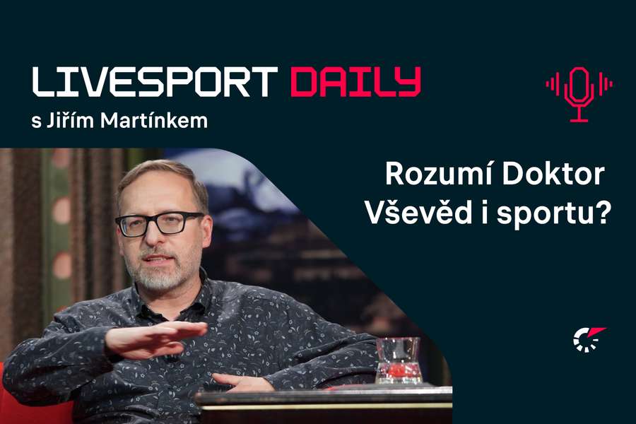 Livesport Daily #106: Díky své tváři můžu popularizovat vědu, říká "Doktor Vševěd" Jiří Martínek