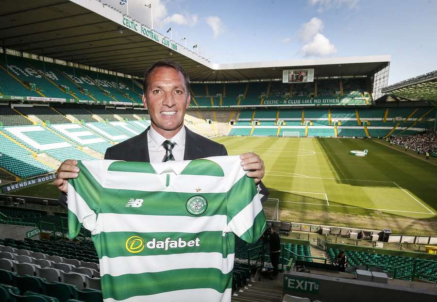 Brendan Rodgers was also appointed Celtic manager in 2016