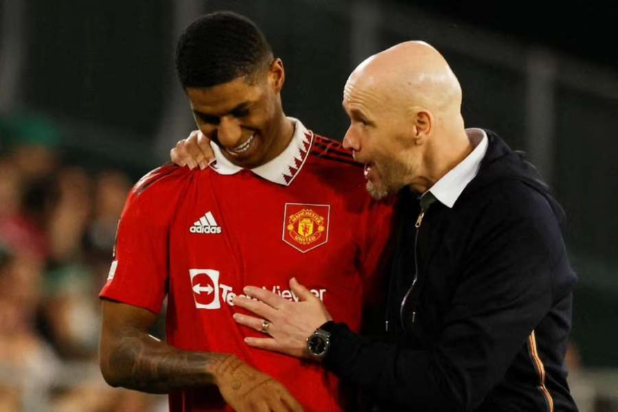 Rashford has been in sensational form under Ten Hag