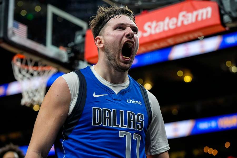 Luka Doncic scoorde 73 punten tegen de Atlanta Hawks.