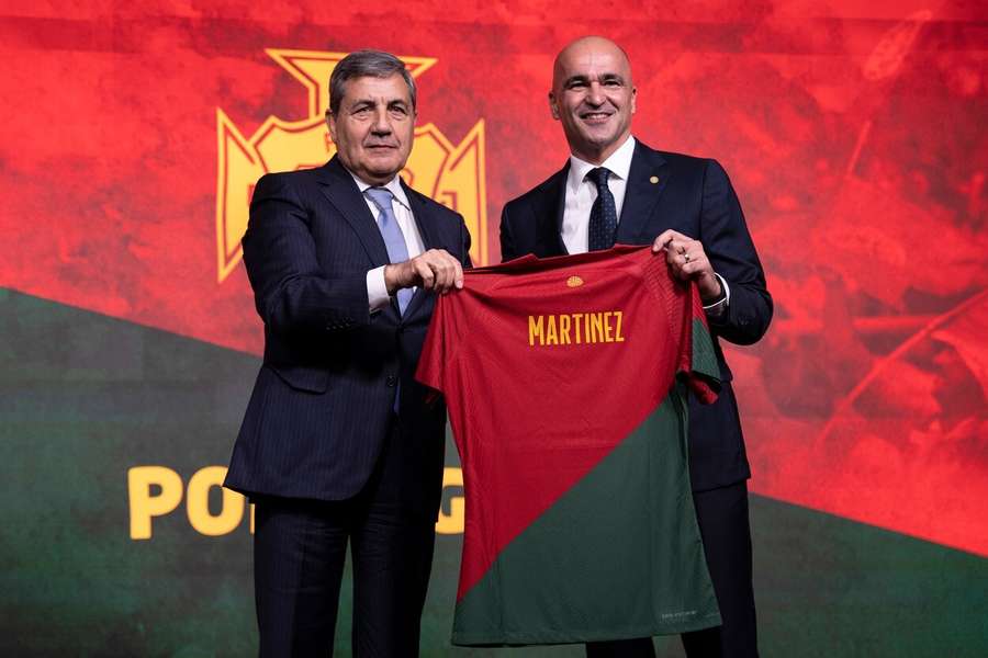 Martinez met bondsvoorzitter Fernando Gomes