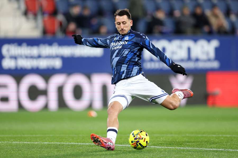 Mikel Oyarzabal, jugador de la Real Sociedad 