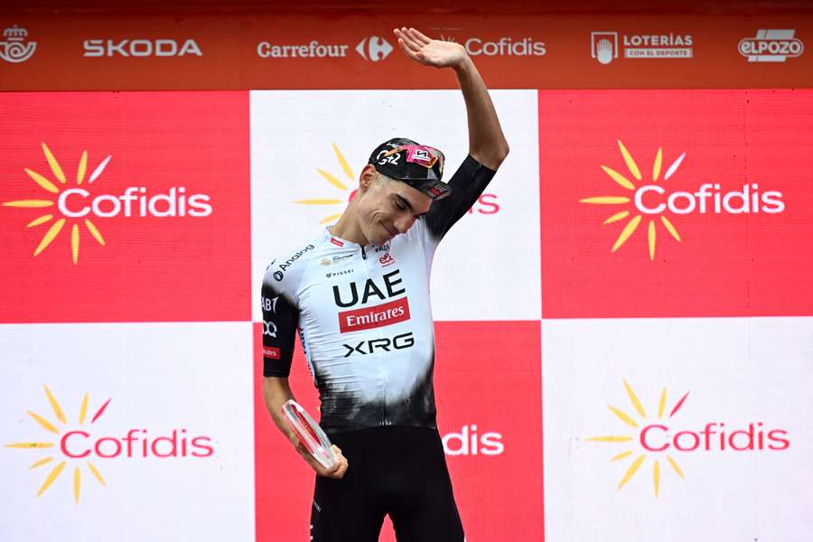 Ayuso, en La Vuelta a España Ayuso, en La Vuelta a España