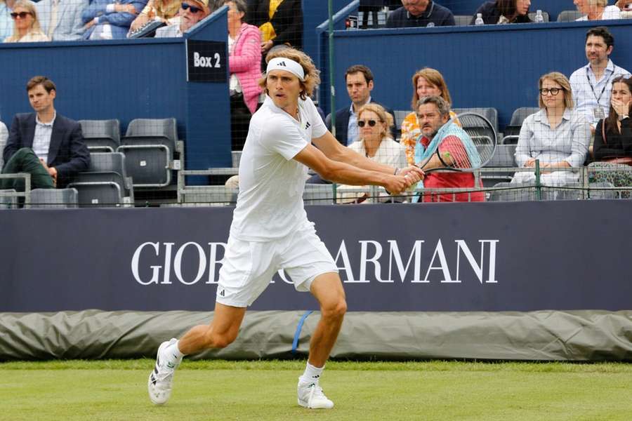 Das Erstrundenmatch von Alexander Zverev findet erst morgen statt.