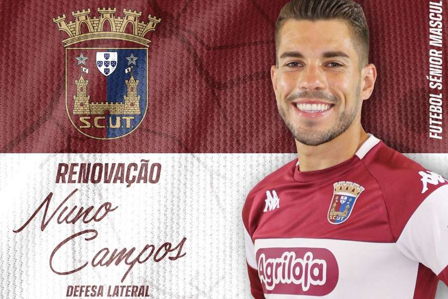 Nuno Campos renova com o Torreense até 2024
