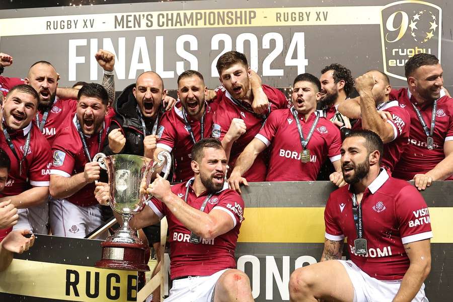 Georgia a câştigat pentru a 16-a oară Rugby Europe Championship