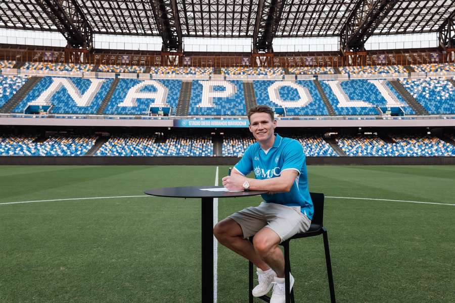 McTominay podpisał kontrakt z Napoli