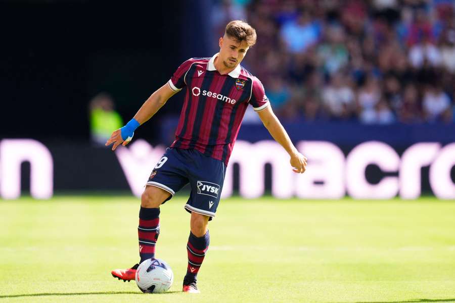 Iván Romero, clave en el Levante con sus goles