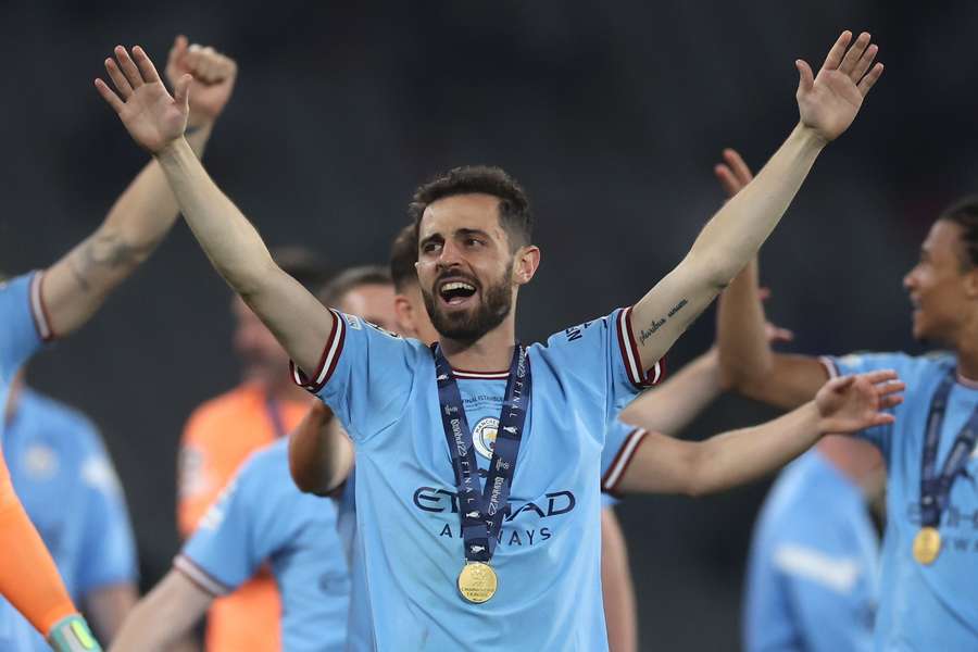 Bernardo Silva won vorig jaar de Champions League met Manchester City