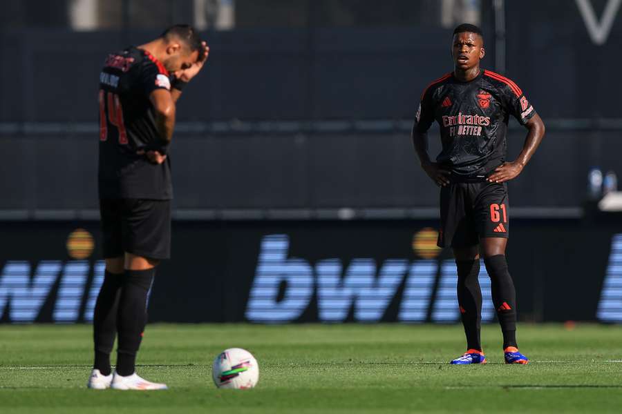 Águias perderam em Famalicão na primeira jornada