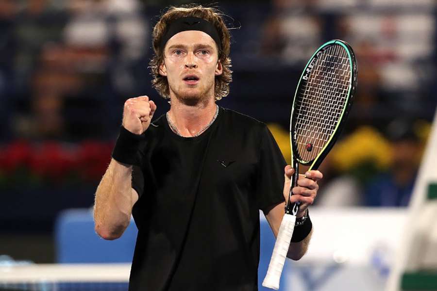 Russian tennis star Rublev reiterates anti-war message in Dubai