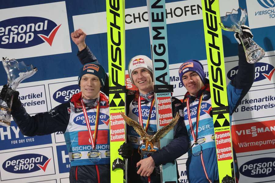 Mimo austriackiego podium: zmącona radość Tschofeniga, smutek Krafta, złość Hoerla