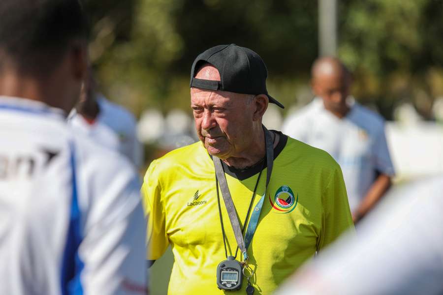 O treinador português Luís Guerreiro O treinador português Luís Guerreiro