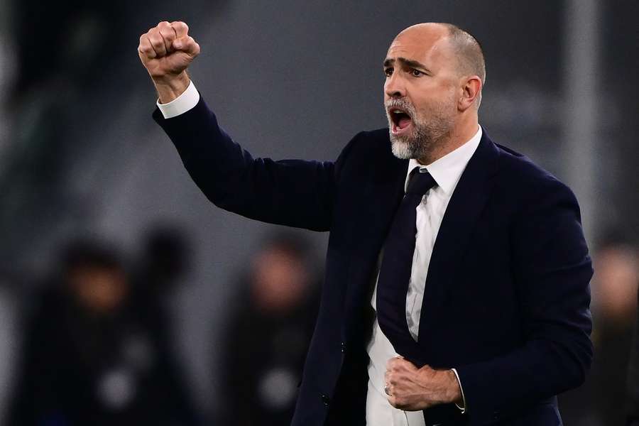 Igor Tudor esulta per uno dei gol segnati dalla sua Juventus contro il Lecce