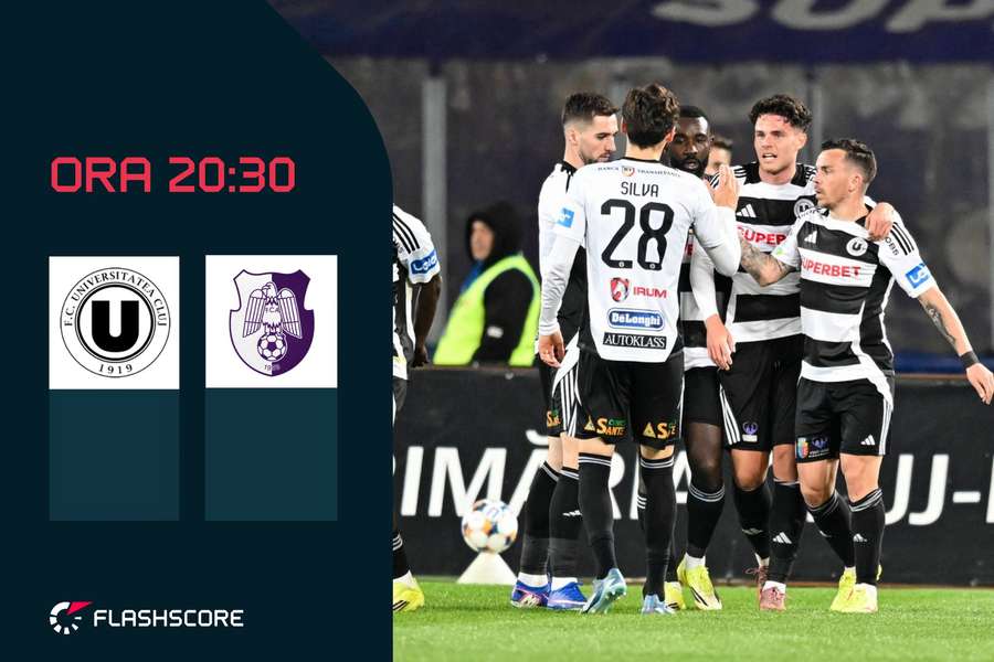 LIVE Superliga ”U” Cluj - FC Argeș