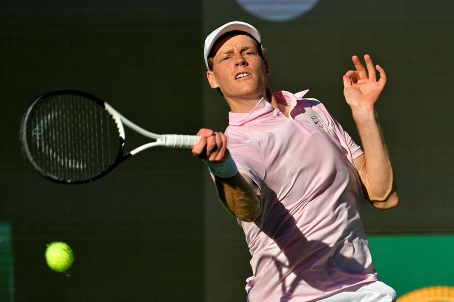 Sinner à Indian Wells.