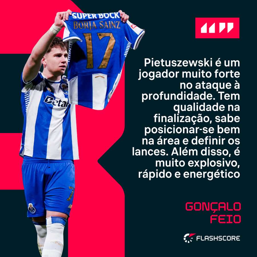 Gonçalo Feio deixa elogios a Pietuszewski