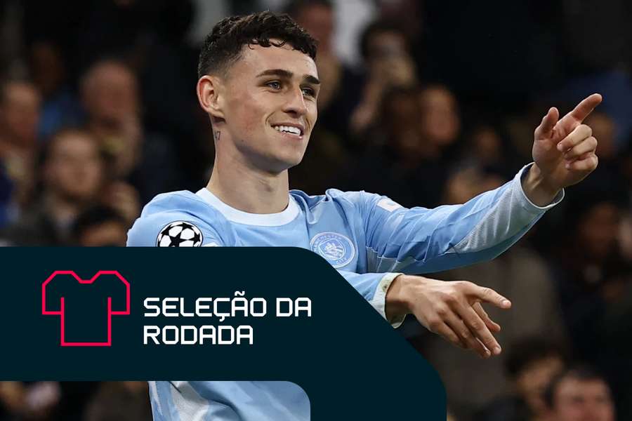 Foden marcou um hat-trick pelo Manchester City Foden marcou um hat-trick pelo Manchester City