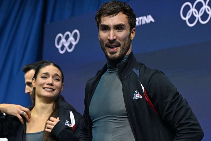 Guillaume Cizeron et Laurence Fournier Beaudry mercredi soir.