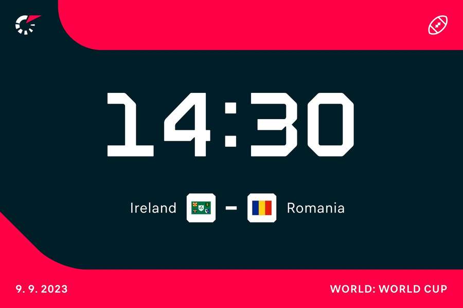 L'Irlande affronte la Roumanie vendredi L'Irlande affronte la Roumanie vendredi