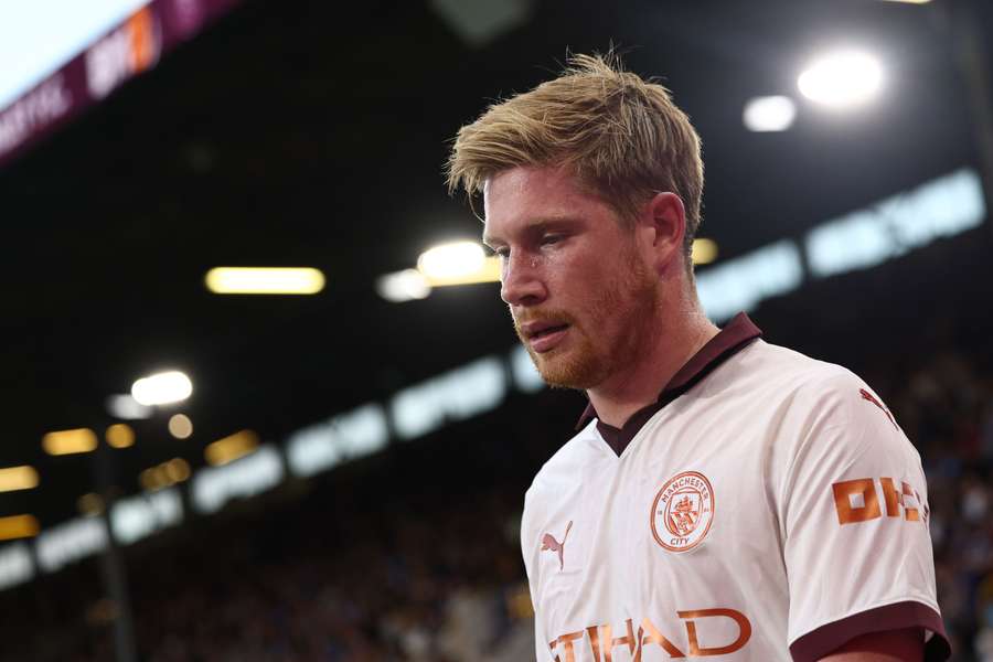 Kevin De Bruyne vai ser uma baixa importante no Manchester City