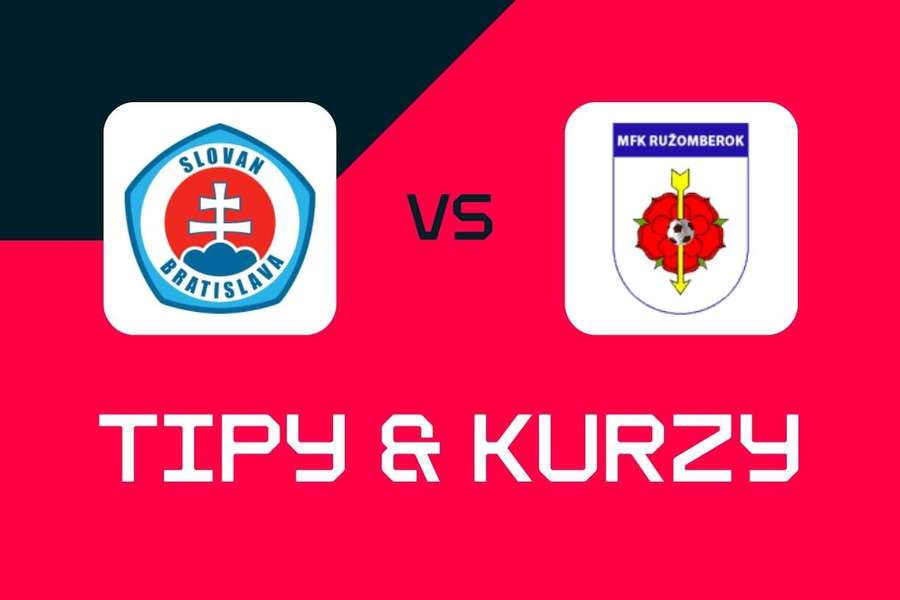 Slovan Bratislava - Ružomberok: Tipy, najlepšie stávky a kurzy (Niké liga)