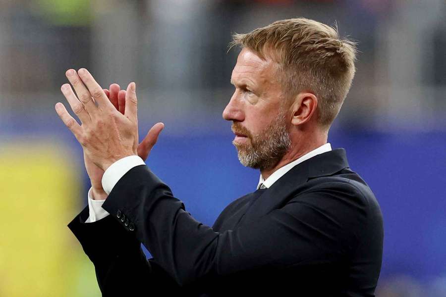 Sweden coach Graham Potter Sweden coach Graham Potter
