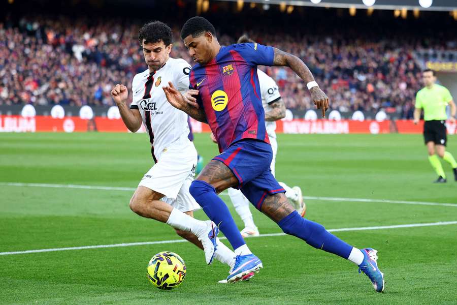 Marcus Rashford será baja contra el Atleti