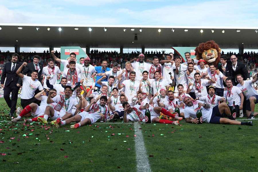 Marítimo celebrou subida