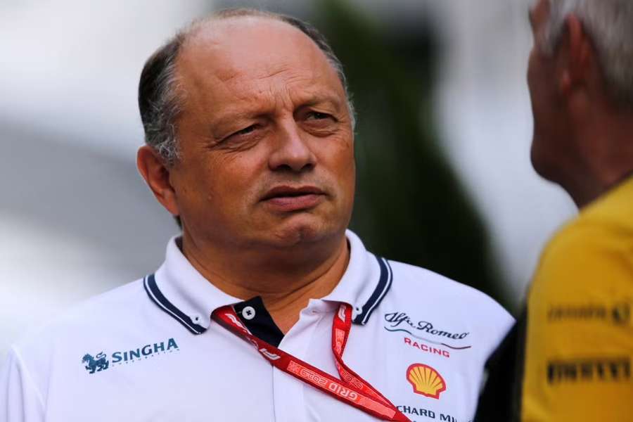 Frederic Vasseur as Alfa Romeo's team principal in 2019