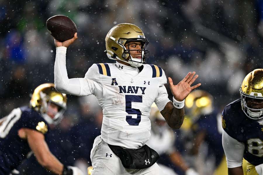 Navy QB Braxton Woodson