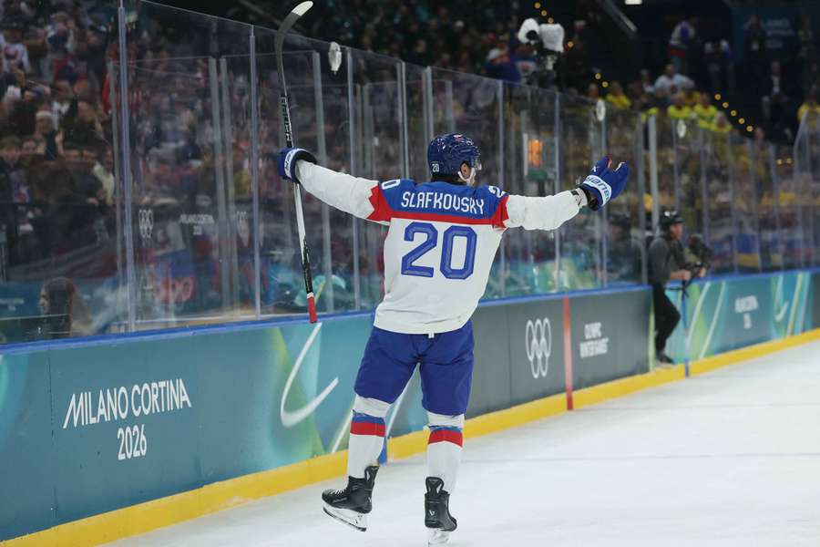 Slafkovský má na ZOH perfektné štatistiky.