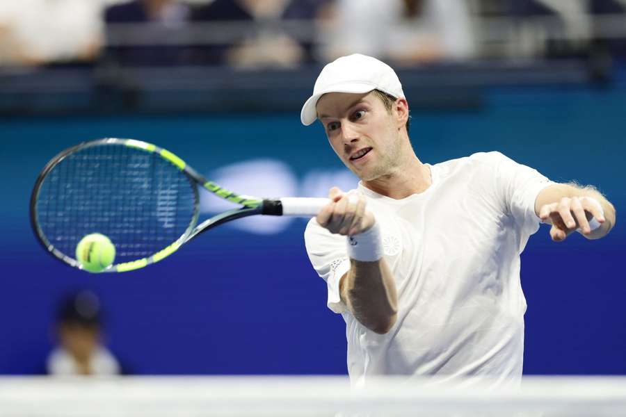Botic van de Zandschulp has been eliminated in Chengdu Botic van de Zandschulp has been eliminated in Chengdu