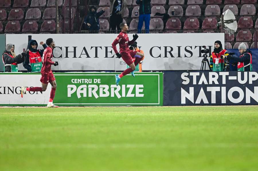 Kamara a marcat golul clujenilor