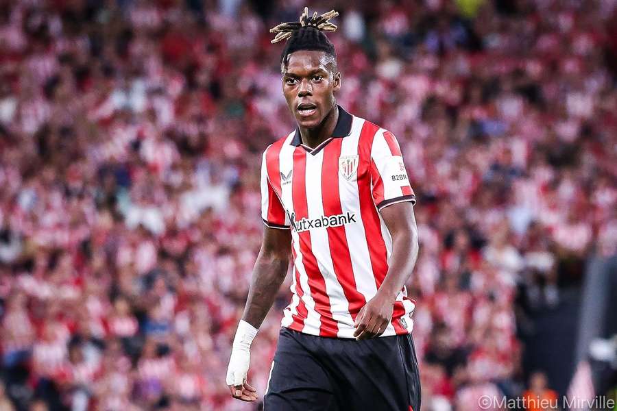 Nico Williams bojuje se zdravotními problémy.