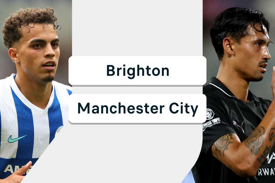 Brighton vs Manchester City Brighton vs Manchester City