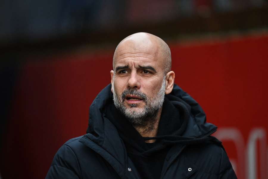 Manchester City manager Pep Guardiola