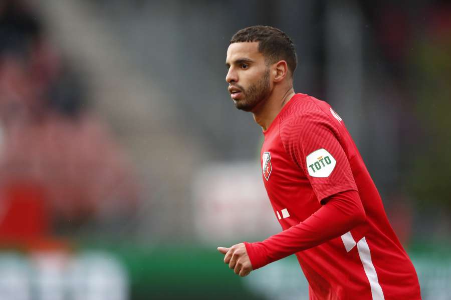 Adam Maher als speler van FC Utrecht