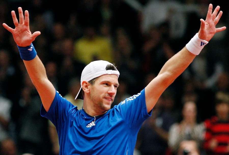 Melzer nach seinem Triumph 2010 Melzer nach seinem Triumph 2010