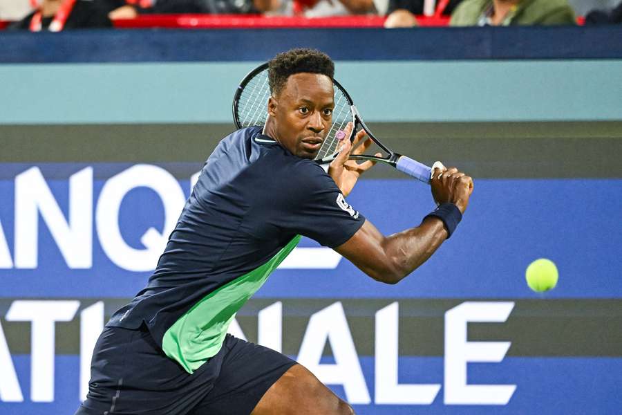 Gaël Monfils, ce lundi. Gaël Monfils, ce lundi.