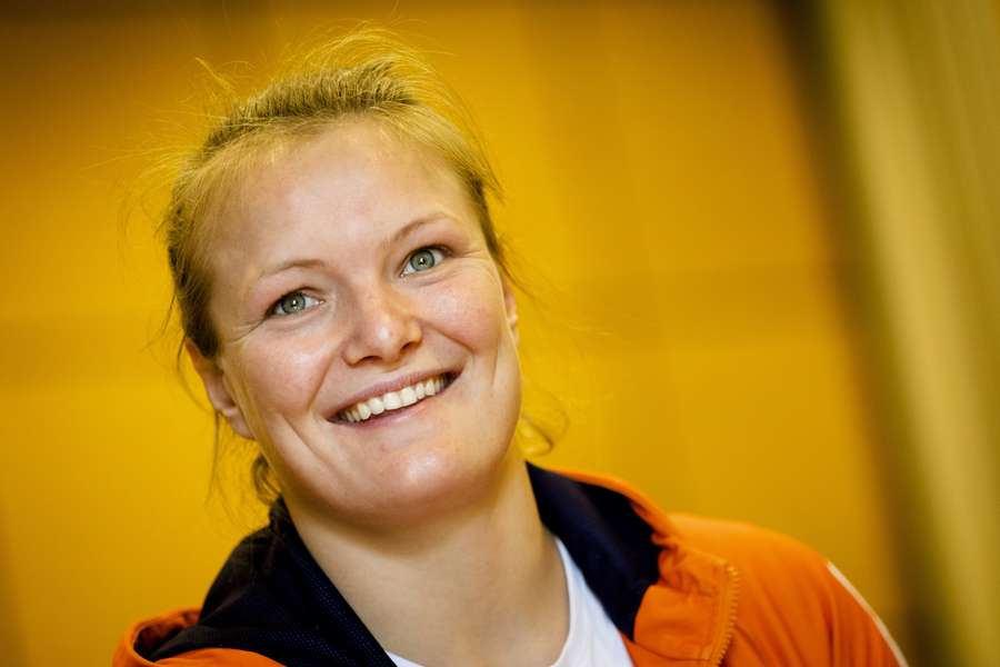 Sanne van Dijke is een van de vijf Nederlandse vrouwelijke judoka's op de spelen