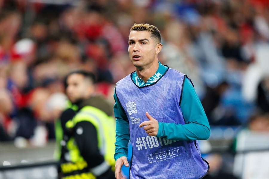 Ronaldo do súboja proti Nórom nezasiahol. Ronaldo do súboja proti Nórom nezasiahol.