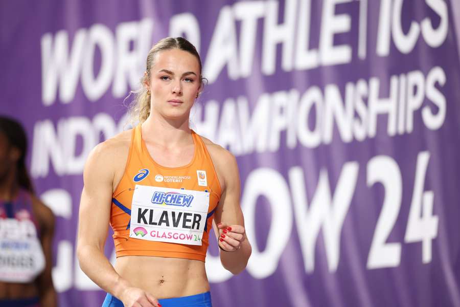 Lieke Klaver na de 400 meter