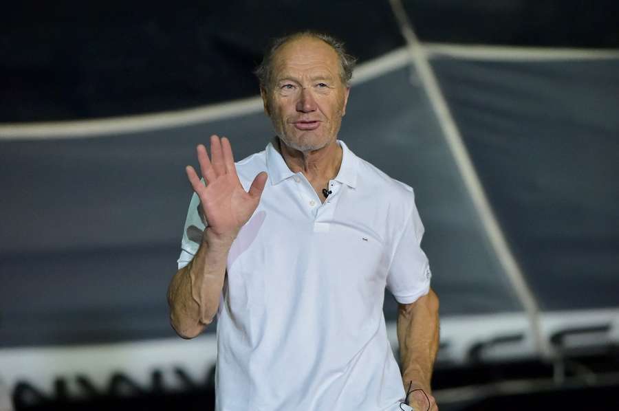 Francis Joyon en novembre dernier, après la Route du Rhum. Francis Joyon en novembre dernier, après la Route du Rhum.