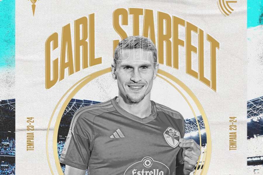 Carl Starfelt troca o Celtic pelo RC Celta
