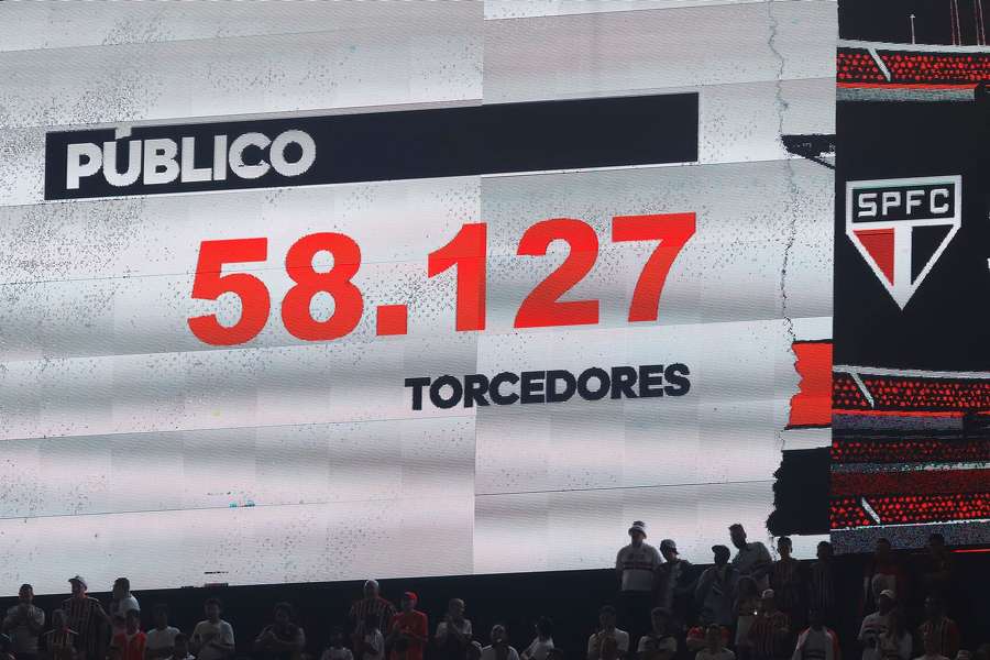 Recorde público no ano no Morumbi